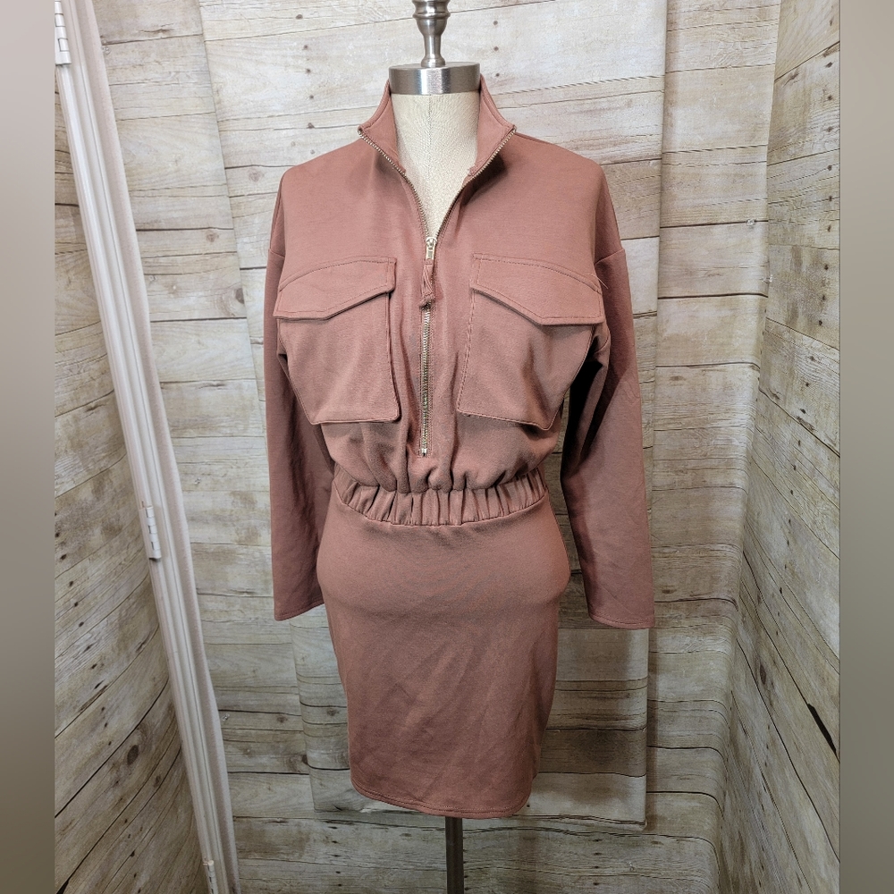 Fashion house long sleeve dress